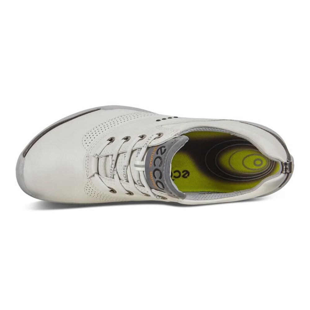 ECCO Womens Golf Shoes White - Biom Hybrid - TJH-475381